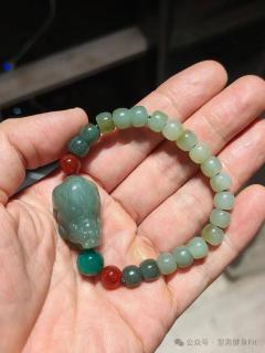 和田玉貔貅手串